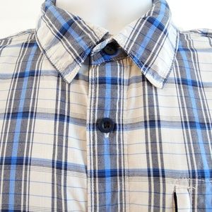 THE NORTH FACE Men's Short Sleeve Plaid Shirt Med